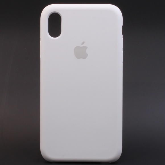 Apple Brand OEM iPhone XR Silicone Case White NEW - Picture 3 of 7